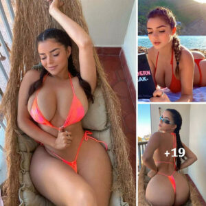 Demi Rose’s breathtaking ʙικιɴι save had us on the edge of our seats! Her skillful adjustment left us in absolute awe. ‎