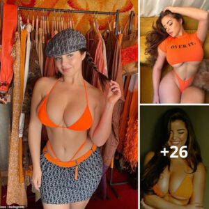 Dare to be bold like Demi Rose! She left us mesmerized with her incredible curves in these vibrant orange ensembles. ‎