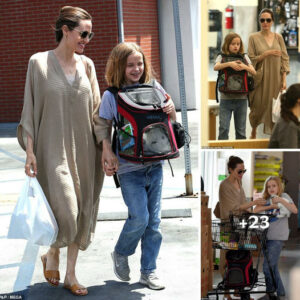 “Angelina Jolie’s Mommy-Daughter Day Out: Vivienne Adopts a Bunny as Angelina Dons a Cozy Dress” ‎