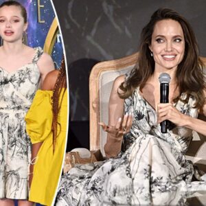 Shiloh JoliePitt stuns in Angelina’s Dior gown, stealing the spotlight at the ‘Eternals’ premiere. Simply breathtaking!