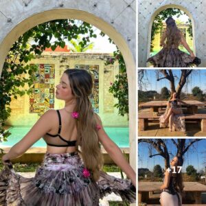 Basking in the warm sunlight, Demi Rose embraces her curves with confidence and beauty, shining brighter than ever before. Basking in the warm sunlight, Demi Rose embraces her curves with confidence and beauty, shining brighter than ever before.