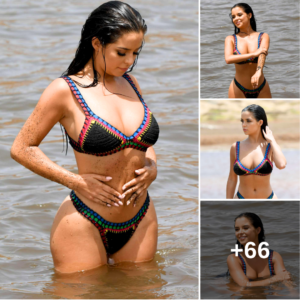 Demi Rose embraces colorful moments with style and grace under the warm sun’s glow. Demi Rose embraces colorful moments with style and grace under the warm sun’s glow.