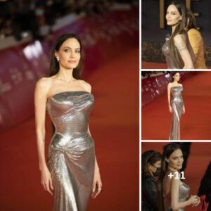 Celebrating true beauty and grace tonight as Angelina Jolie dazzles at the Eternals premiere in Rome. A timeless icon shining on the red carpet! Celebrating true beauty and grace tonight as Angelina Jolie dazzles at the Eternals premiere in Rome. A timeless icon shining on the red carpet!