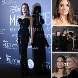 Angelina Jolie radiates pure elegance and power at the Maleficent Mistress Of Evil European Premiere, captivating all with her mesmerizing presence. Angelina Jolie radiates pure elegance and power at the Maleficent Mistress Of Evil European Premiere, captivating all with her mesmerizing presence.