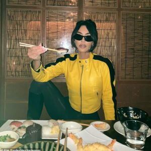 Kim Kardashian slaying in a Kill Billinspired look in Poland! Channeling Uma Thurman’s iconic style with killer confidence. Kim Kardashian slaying in a Kill Billinspired look in Poland! Channeling Uma Thurman’s iconic style with killer confidence.