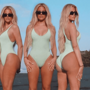 Khloé Kardashian Shows Off Her Curves from All Angles in a Sєxy Mint Green One Piece Swimsuit Khloé Kardashian Shows Off Her Curves from All Angles in a Sєxy Mint Green One Piece Swimsuit